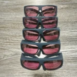 Захисні окуляри для лазерної епіляції OD4+ з фіолетовими лінзами