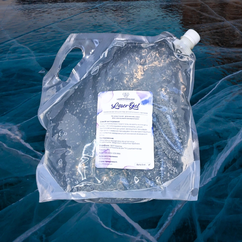 Прозорий гель для косметологічних та медичних процедур