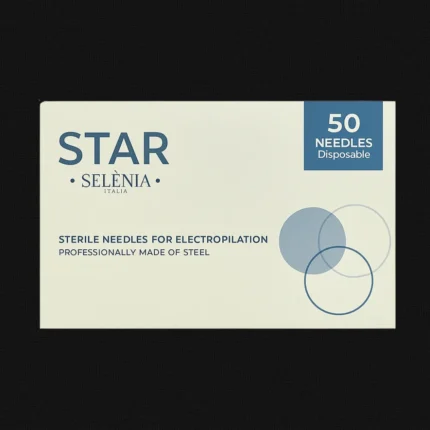 Голки STAR Selenia для електроепіляції, неізольовані (50 шт)